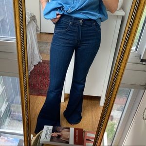 CITIZENS OF HUMANITY DARK WASH FLARE SIZE 24